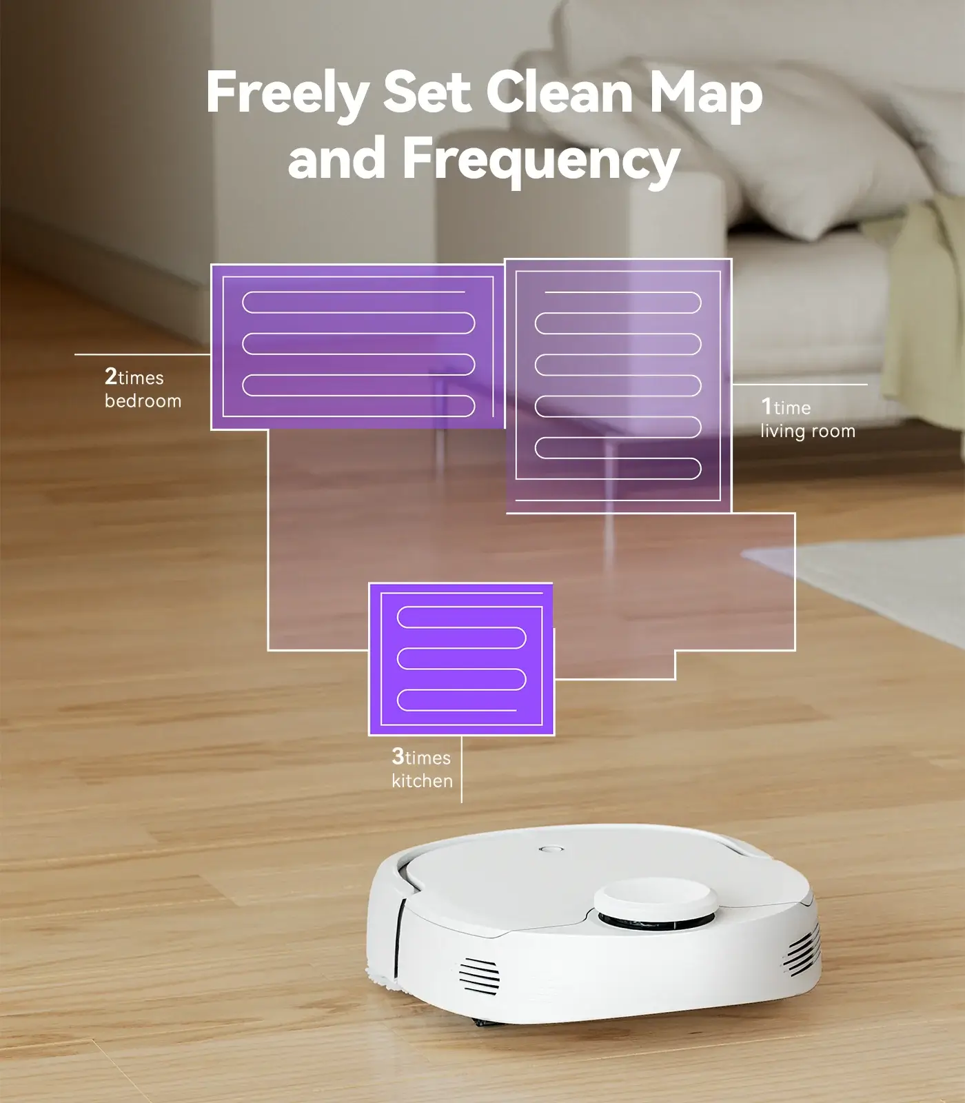 Refurbished Narwal T10, 4-in-1 Robot Vacuum and Mop Cleaner With Automatic Mop Cleaning Station