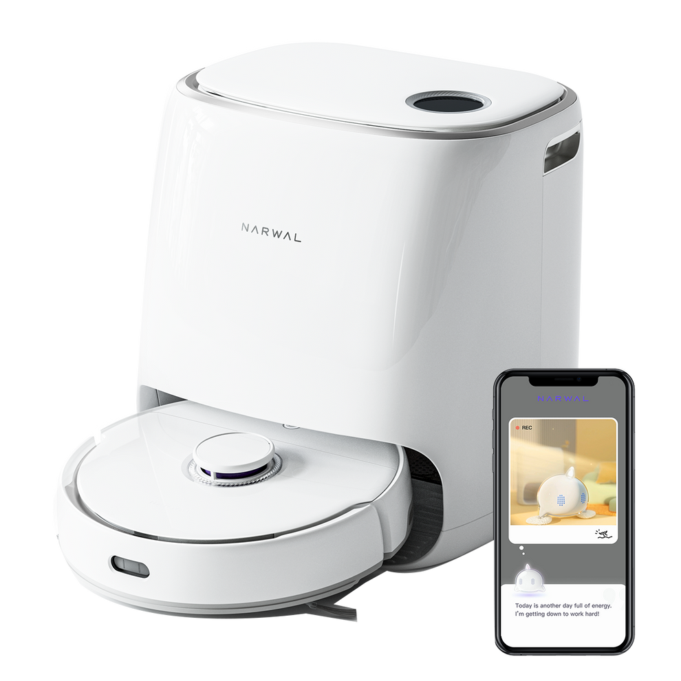 Narwal Freo Robotic Vacuum and Mop Cleaner Versatile Self Mop Clean wi