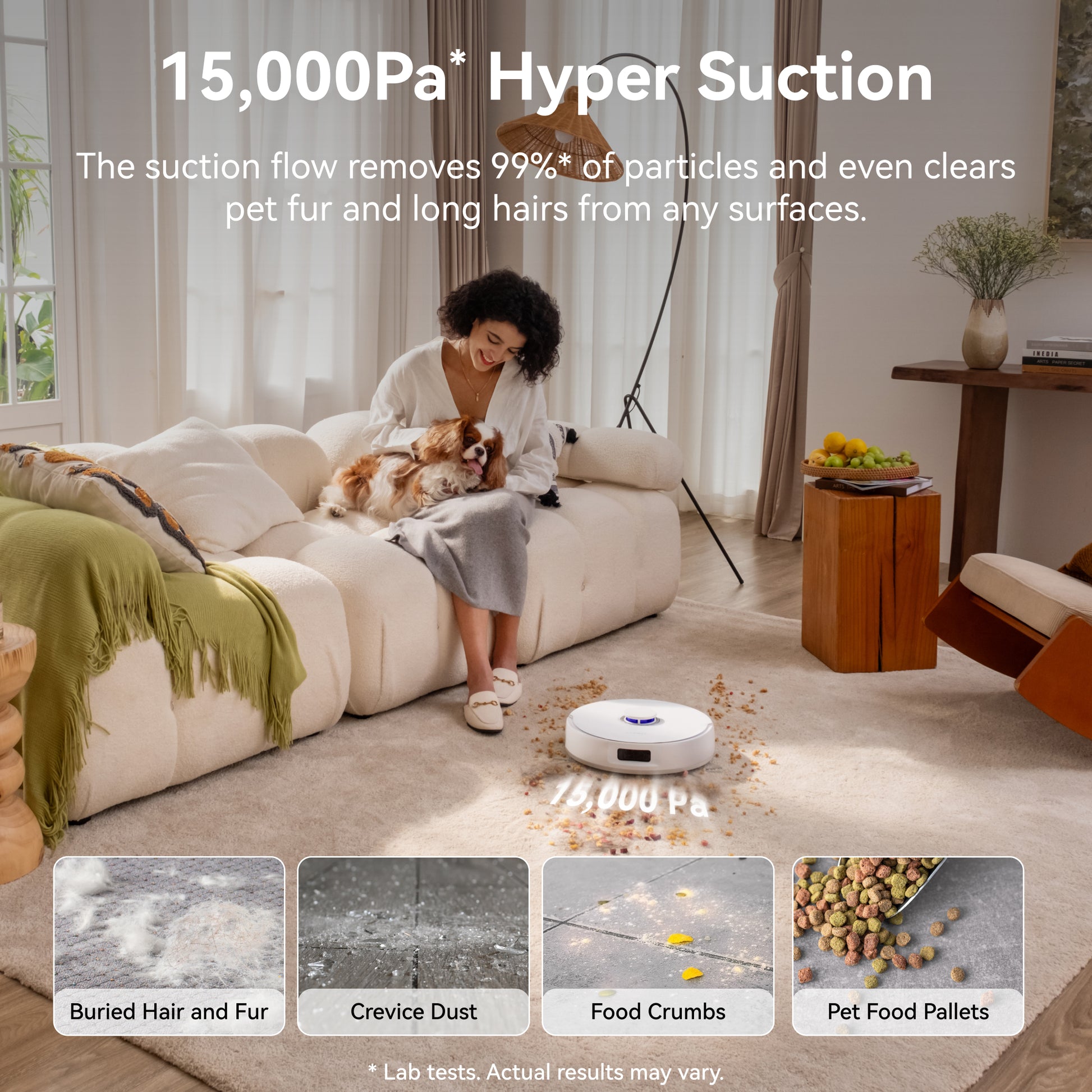 Narwal Freo Z10 Robotic Vacuum and Mop Cleaner -  Covers Every Angle Without Any Tangles
