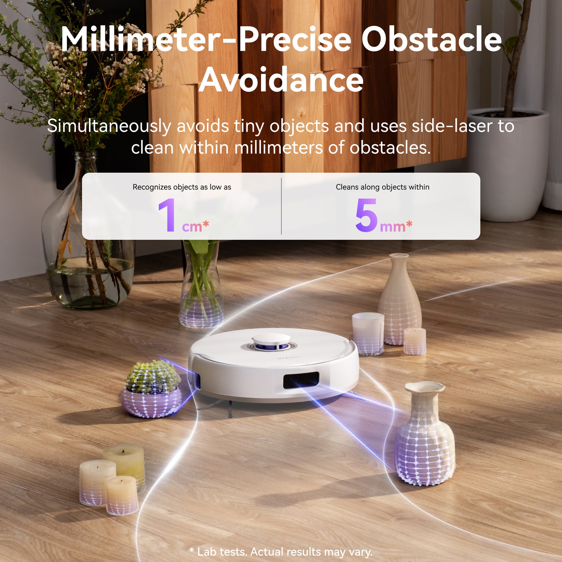 Narwal Freo Z10 Robotic Vacuum and Mop Cleaner -  Covers Every Angle Without Any Tangles