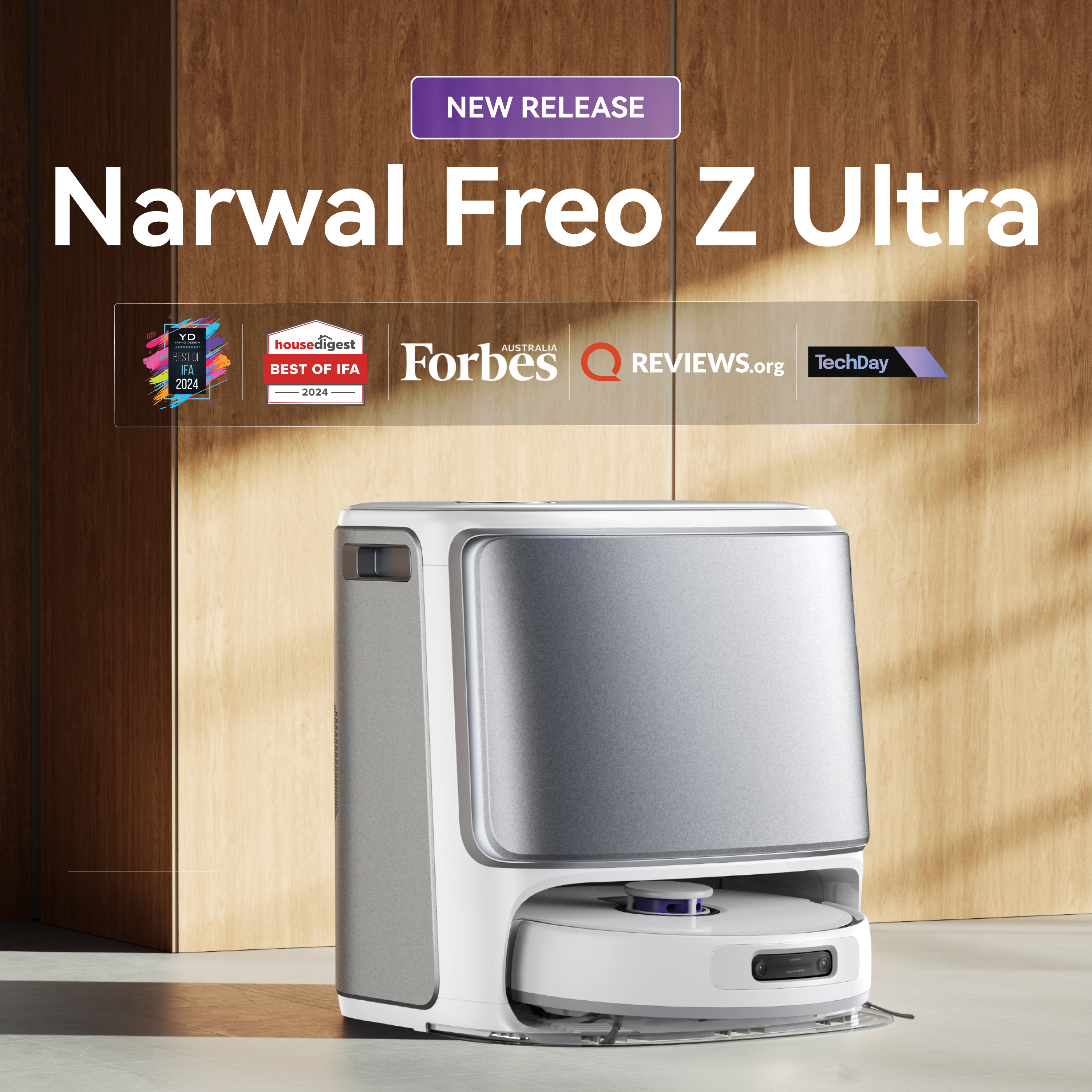 Refurbished Narwal Freo Z Ultra Robotic Vacuum & Mop Cleaner
