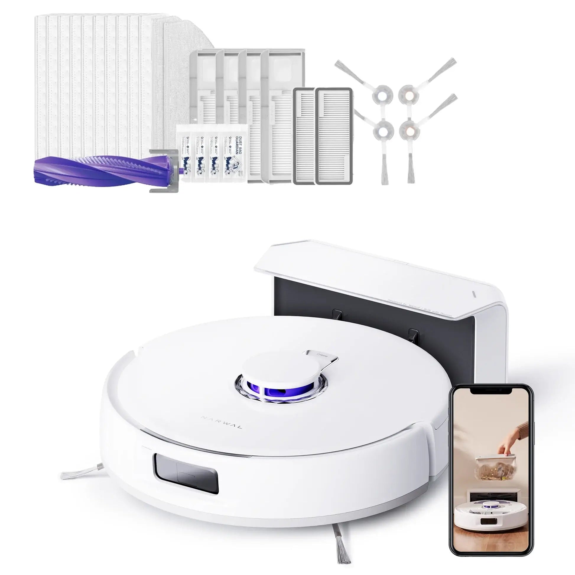 Narwal Freo X Plus Robot Vacuum Cleaner and Mop with Accessories Pack