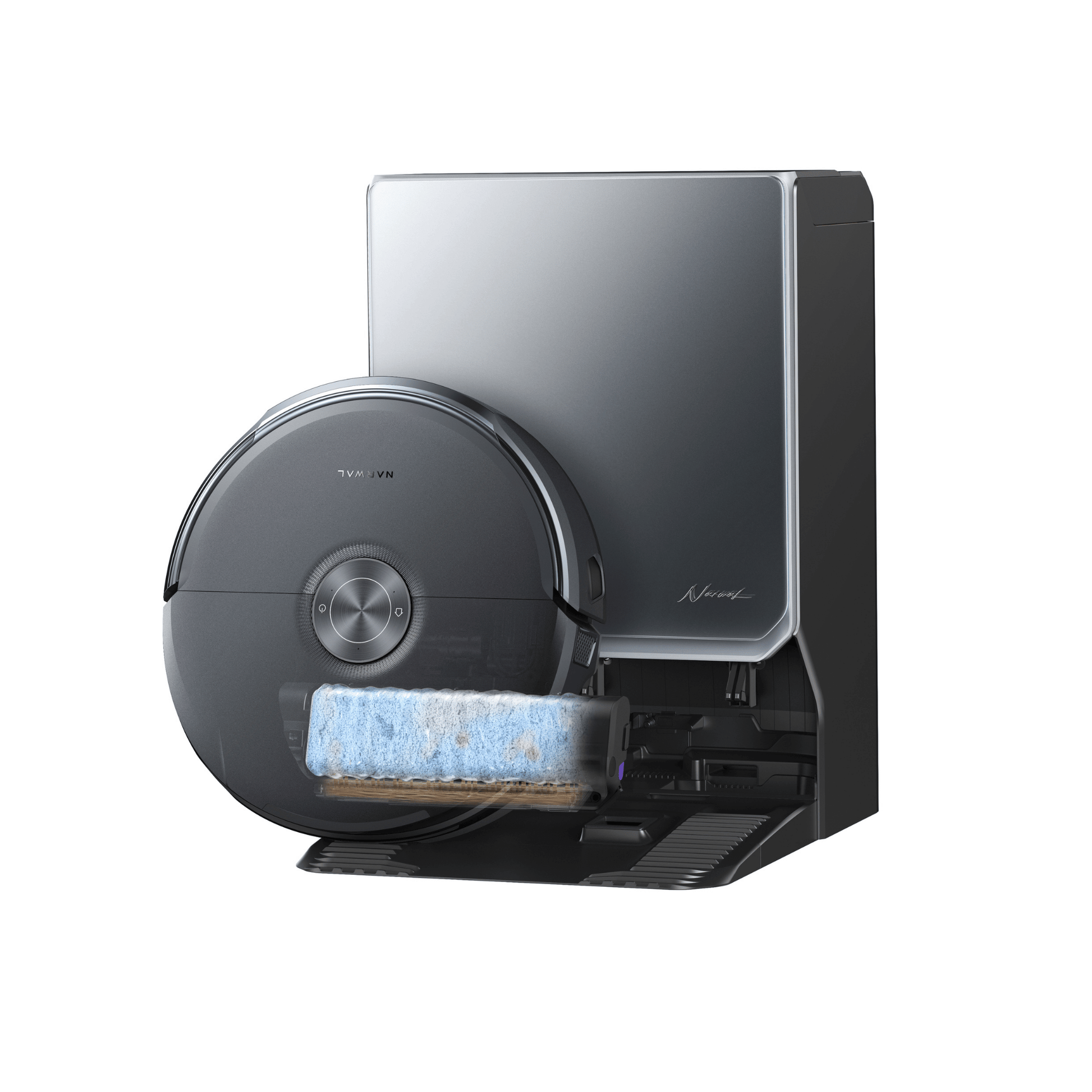 Narwal Flow 2 Robot Vacuum & Mop Complete Version with Accessories Pack - Black